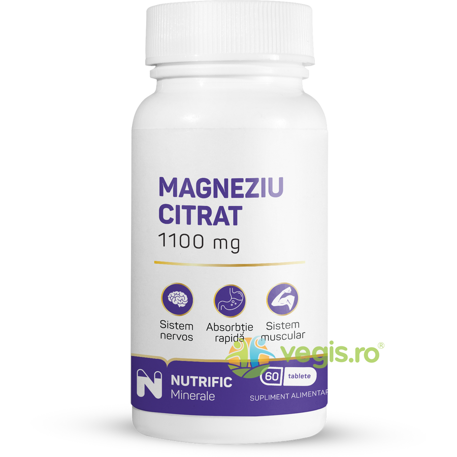 Oferte la Magneziu Citrat 1100mg 60tb