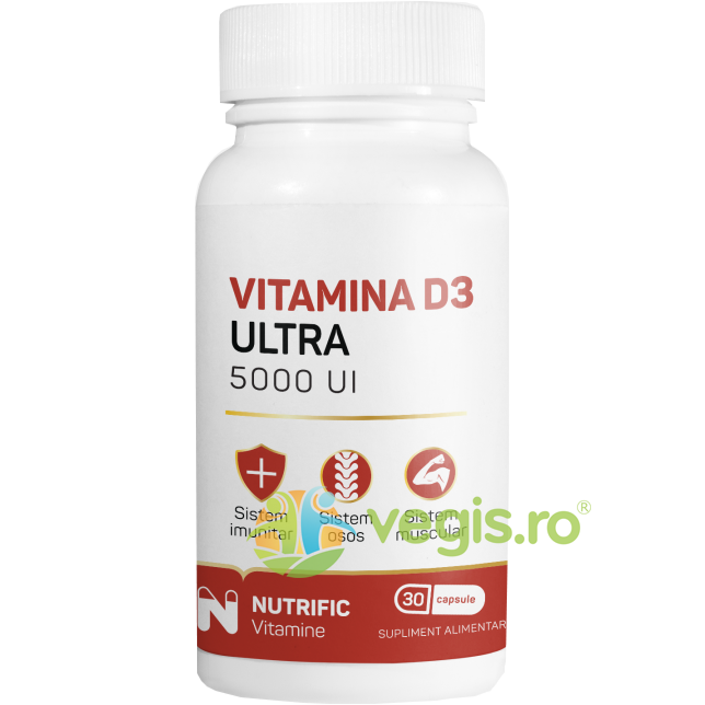 Oferte la Vitamina D3 Ultra 5000iu 30cps