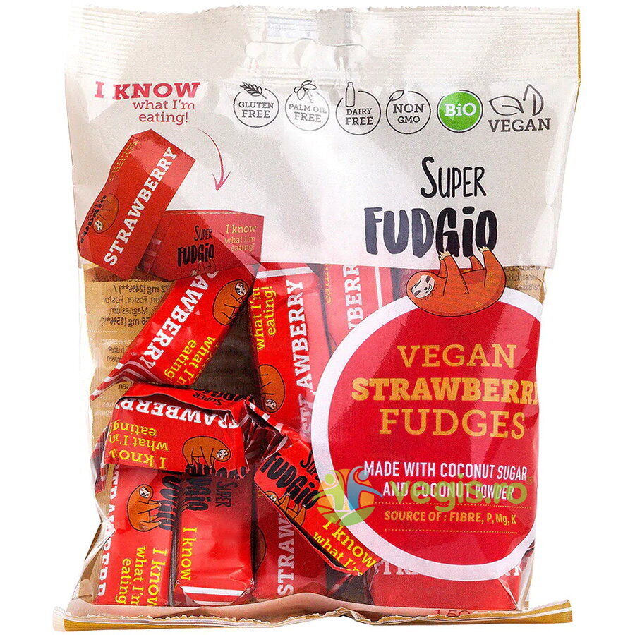 Oferte la Caramele cu Aroma de Capsuni fara Gluten Ecologice/Bio 150g