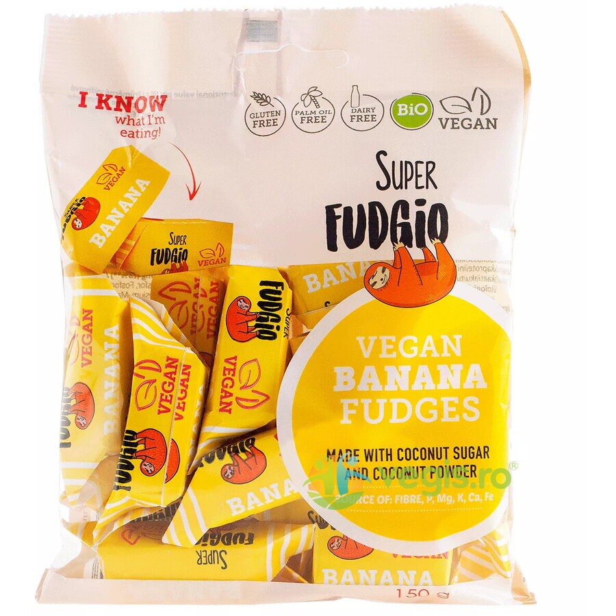 Oferte la Caramele cu Aroma de Banane fara Gluten Ecologice/Bio 150g