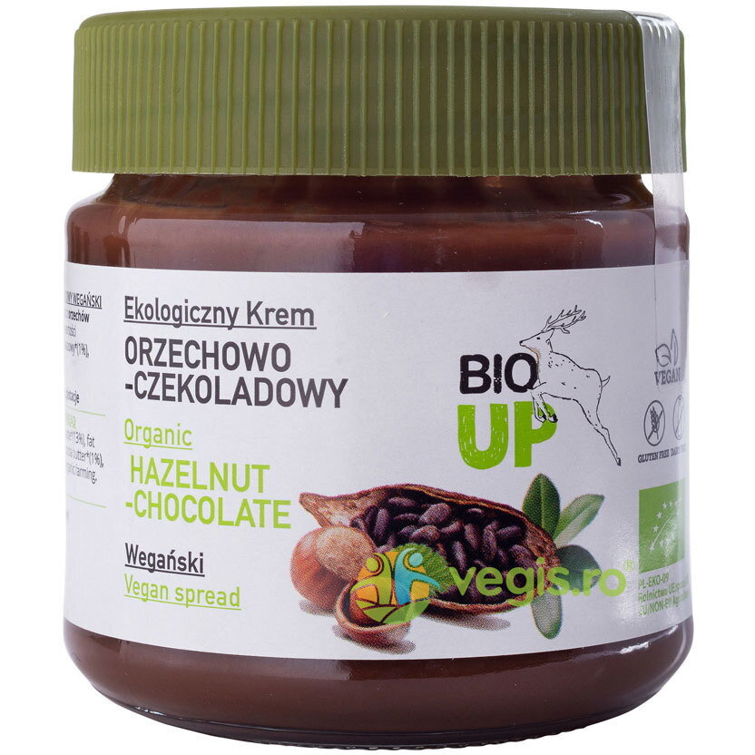 Oferte la Crema Tartinabila de Ciocolata cu Alune de Padure fara Gluten Ecologica/Bio 190g