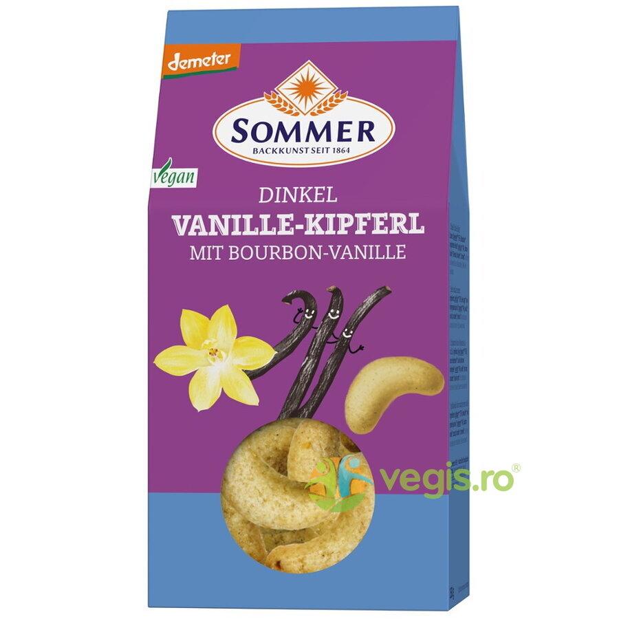 Oferte la Fursecuri din Spelta si Vanilie Demeter Ecologice/Bio 150g
