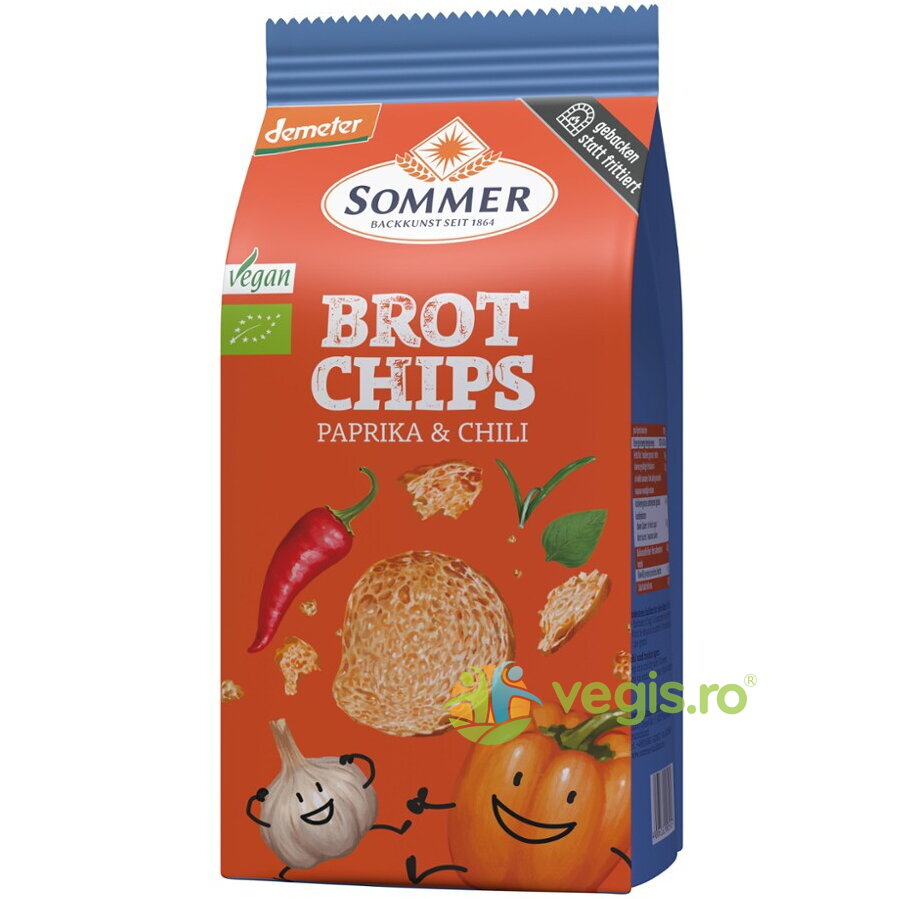 Oferte la Rondele de Paine cu Ardei si Chili Demeter Ecologice/Bio 100g