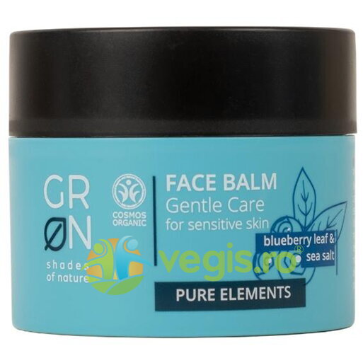 Oferte la Balsam de Fata Sensitive cu Sare de Mare si Frunze de Afin Pure Elements Ecologic/Bio 50ml