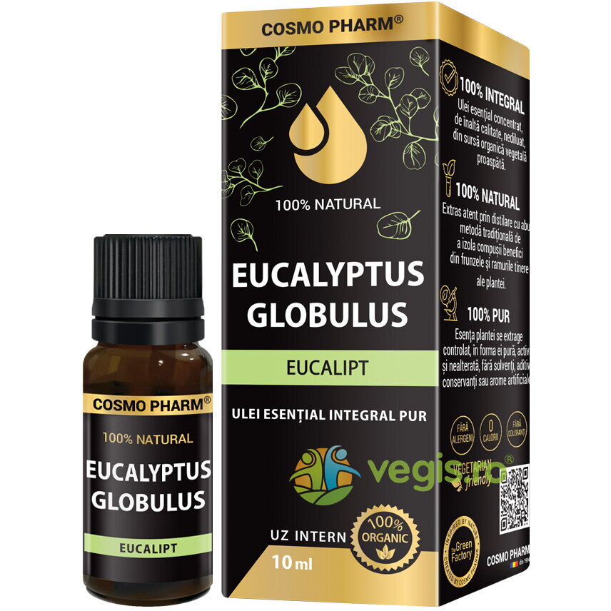 Oferte la Ulei Esential Integral de Eucalipt pentru Uz Intern 100% Natural 10ml