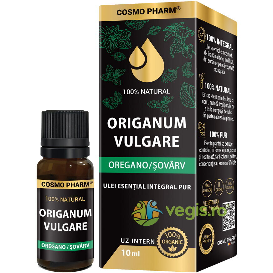 Oferte la Ulei Esential Integral de Oregano pentru Uz Intern 100% Natural 10ml