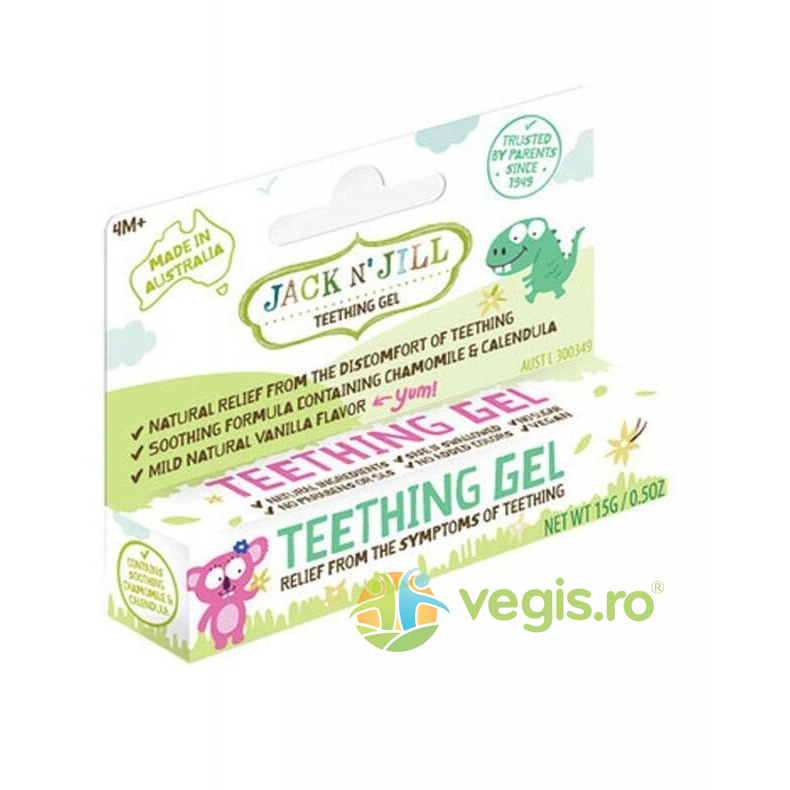 Oferte la Gel Calmant Natural pentru Eruptii Dentare Bebelusi 15g