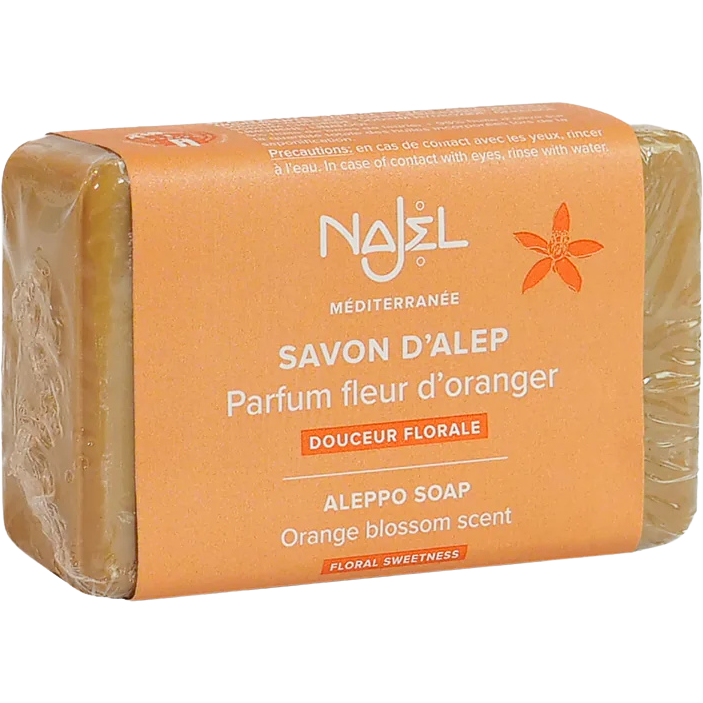 Oferte la Sapun de Alep cu Flori de Portocal 100g