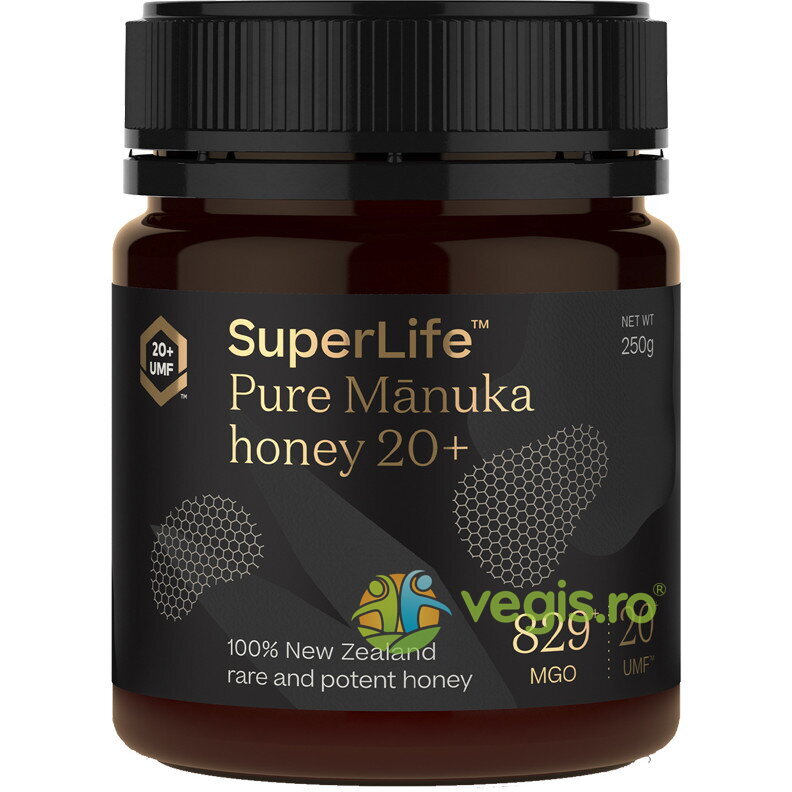Oferte la Miere de Manuka UMF 20+  (MGO 829+ ) 250g