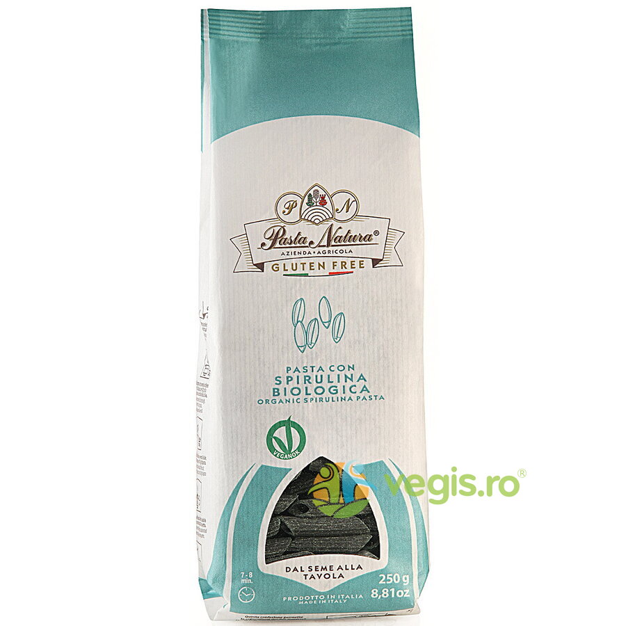 Oferte la Paste din Orez cu Spirulina fara Gluten Ecologice/Bio 250g