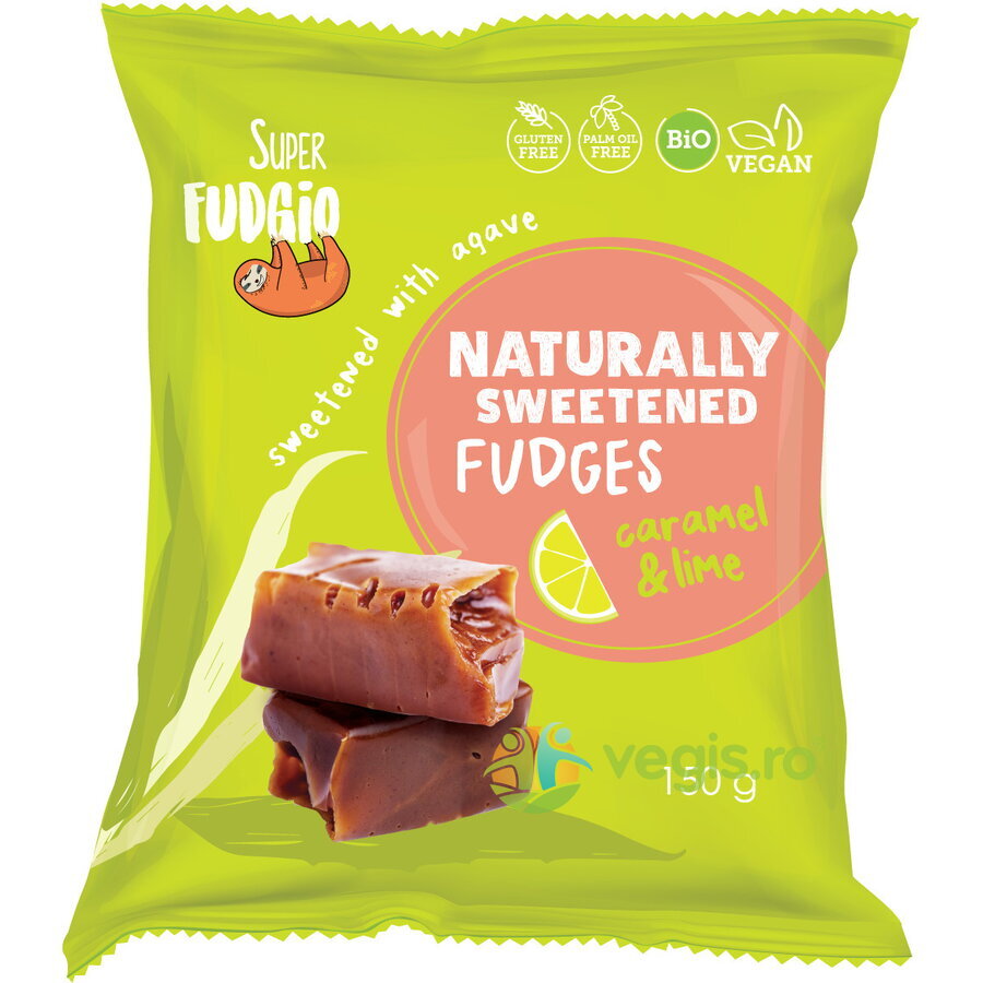 Oferte la Caramele cu Aroma de Caramel si Lime fara Gluten Ecologice/Bio 150g