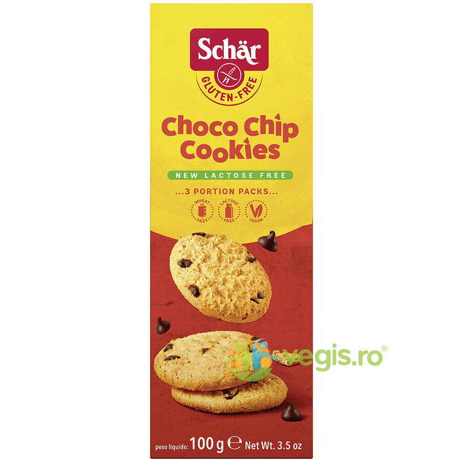 Oferte la Biscuiti cu Fulgi de Ciocolata fara Gluten 100g