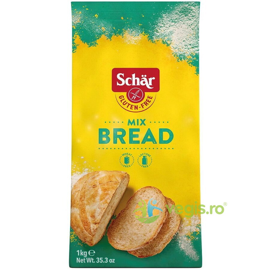 Oferte la Faina pentru Paine fara Gluten - Bread Mix (Mix B) 1000g