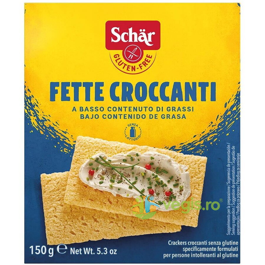 Oferte la Felii de Paine Crocante fara Gluten Fette Croccanti 150g