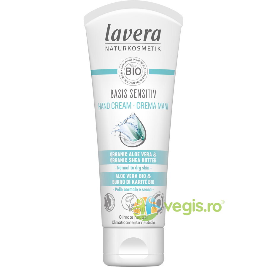Oferte la Crema de Maini cu Aloe Vera si Unt de Shea Basis Sensitiv 75ml