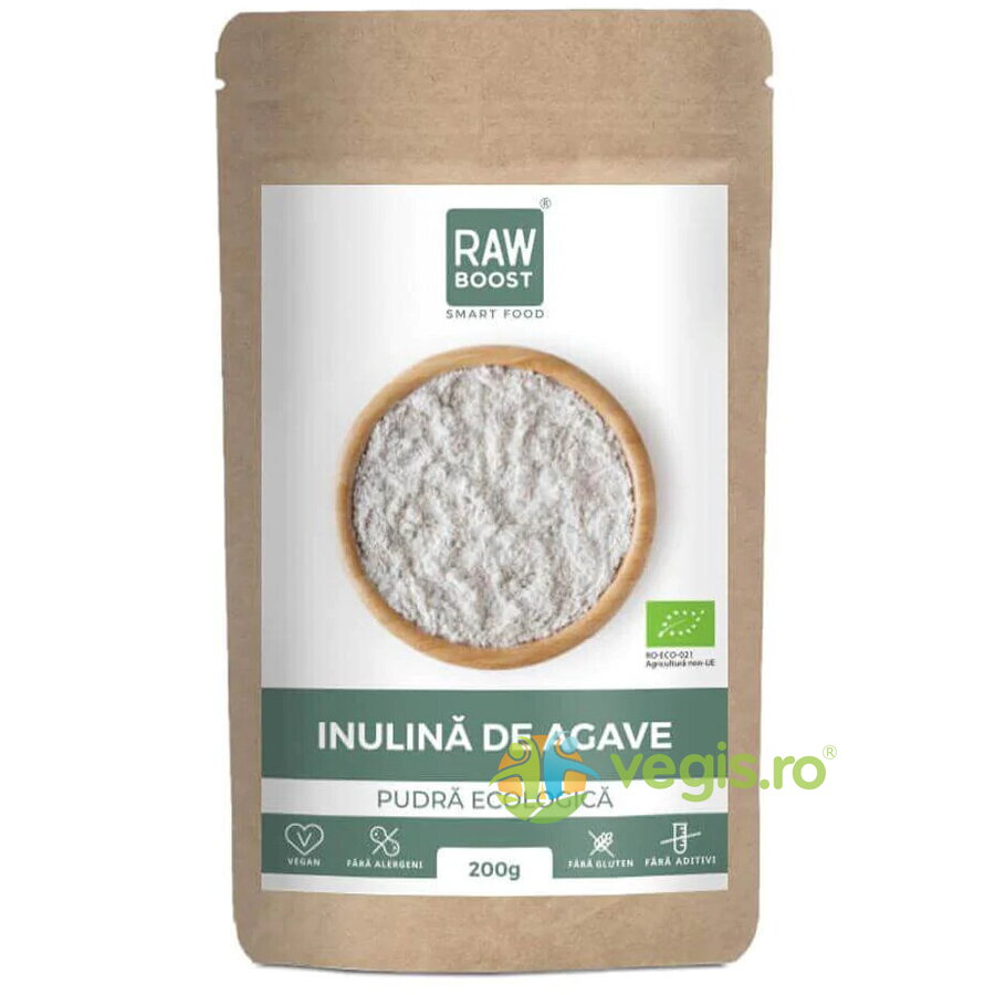 Oferte la Inulina din Agave Pudra Ecologica/Bio 200g