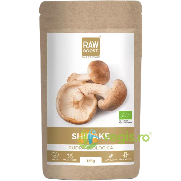 Oferte la Shiitake Pudra Ecologica/Bio 125g