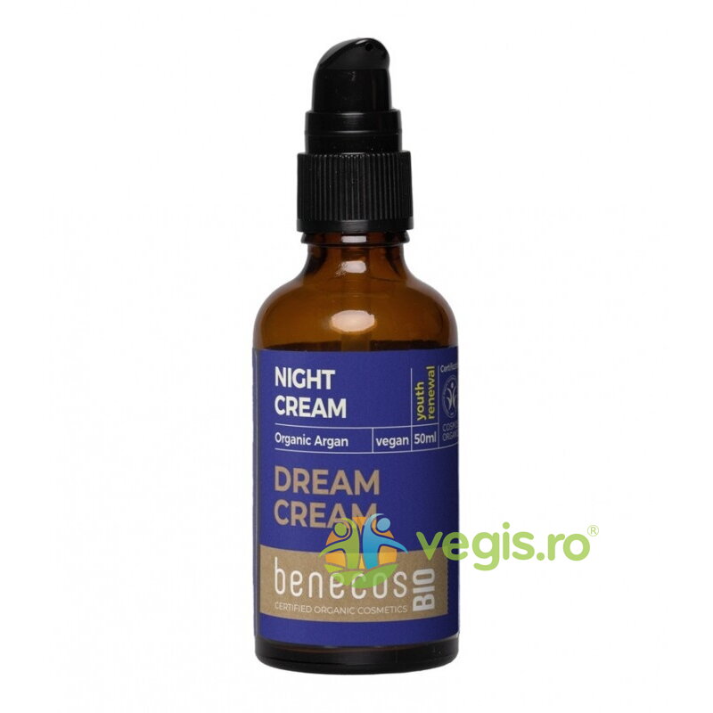 Oferte la Crema de Noapte Intensiva cu Argan pentru Ten Matur si Uscat Dream Cream Bio 50ml