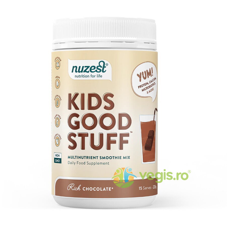 Oferte la Shake Proteic cu Multivitamine - Ciocolata Kids Good Stuff 225g