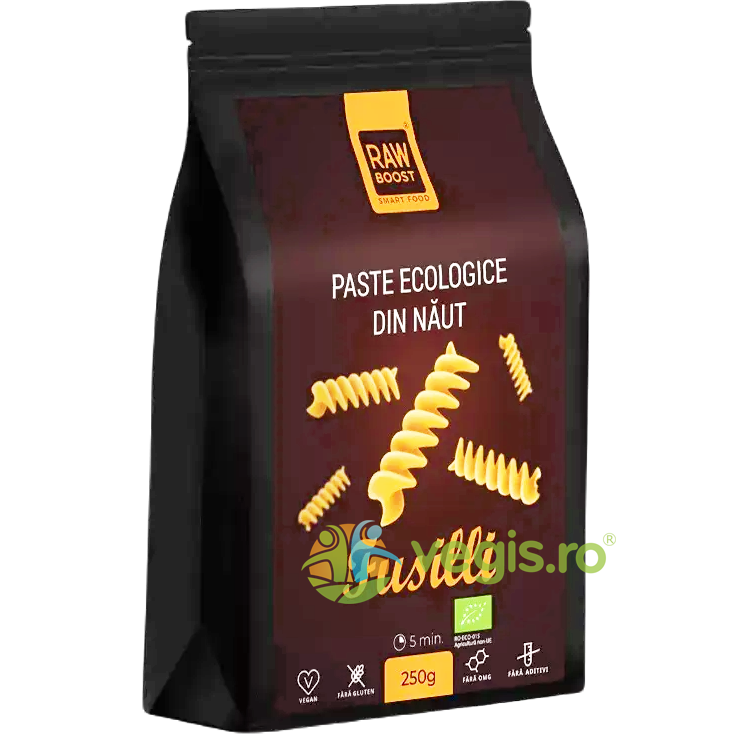 Oferte la Paste Fusilli din Naut fara Gluten Ecologice/Bio 250g