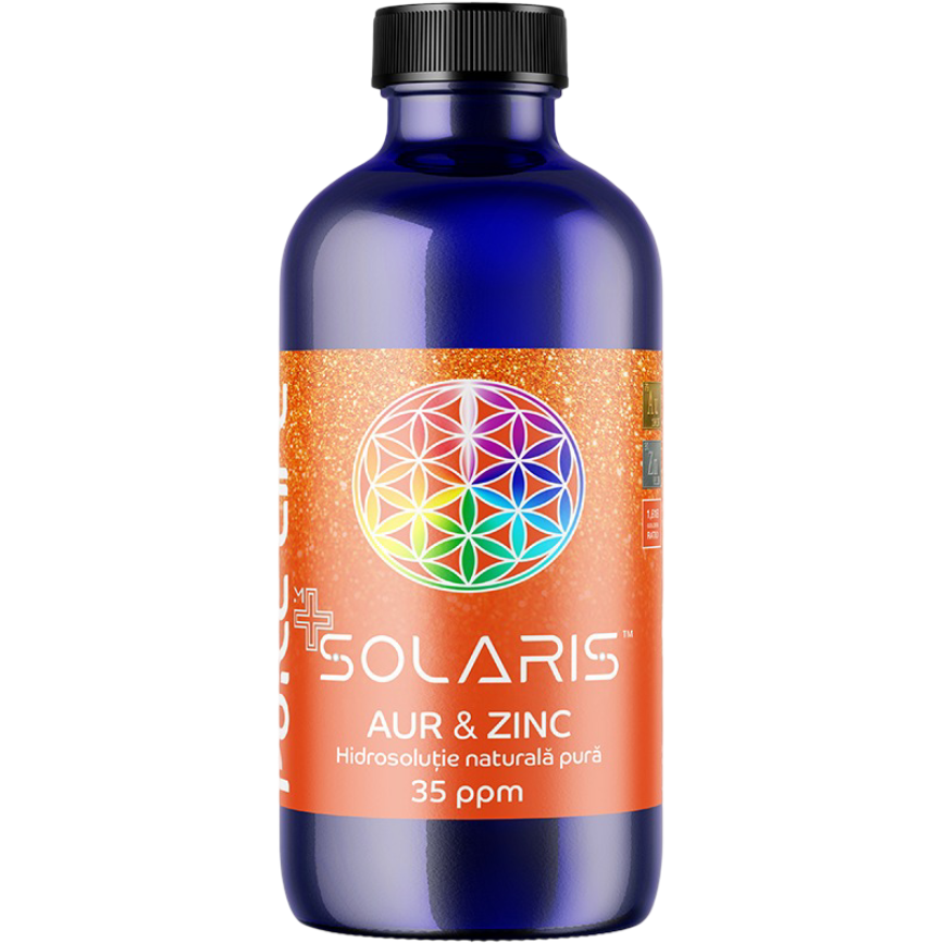 Oferte la Aur si Zinc M+ SOLARIS 35ppm 240ml