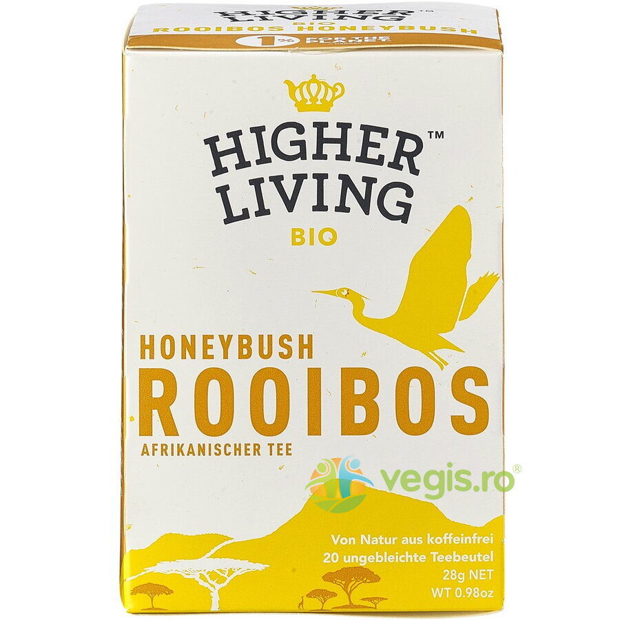 Oferte la Ceai Rooibos Honeybush Ecologic/Bio 20 plicuri