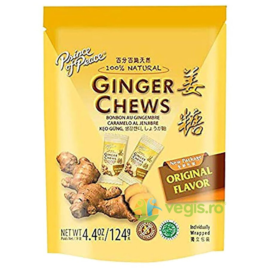 Oferte la Caramele cu Ghimbir (Prince Of Peace Ginger Chews) 28buc