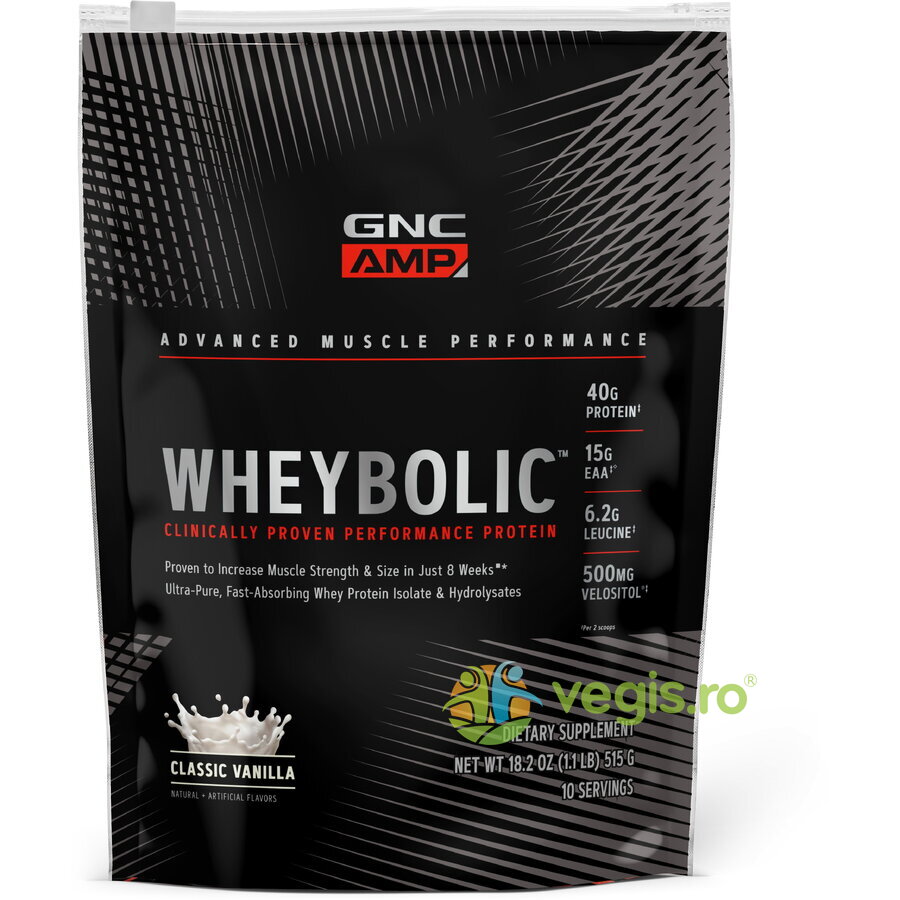 Oferte la Proteina din Zer cu Aroma de Vanilie Amp Wheybolic 515g