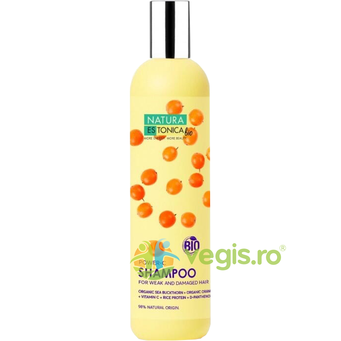 Oferte la Sampon cu Vitamina C, Ulei de Catina si Portocale Power C 400ml