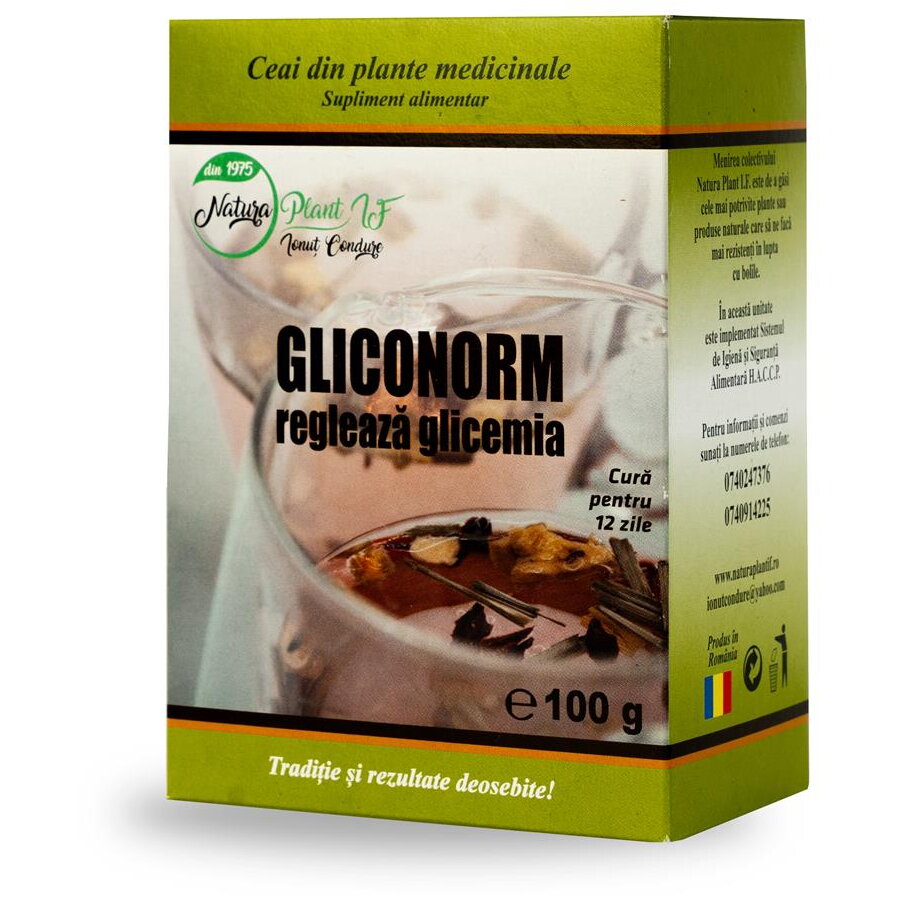 Oferte la Ceai Gliconorm 100g