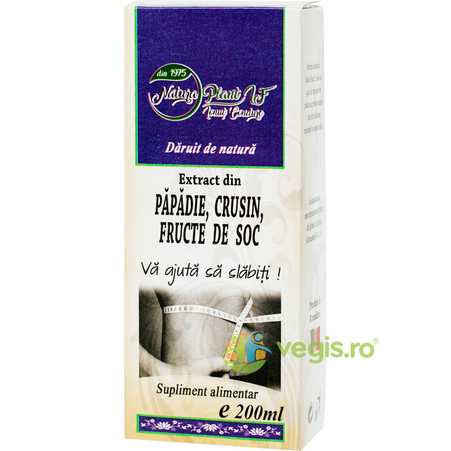Oferte la Extract din Papadie, Crusin si Fructe de Soc 200ml