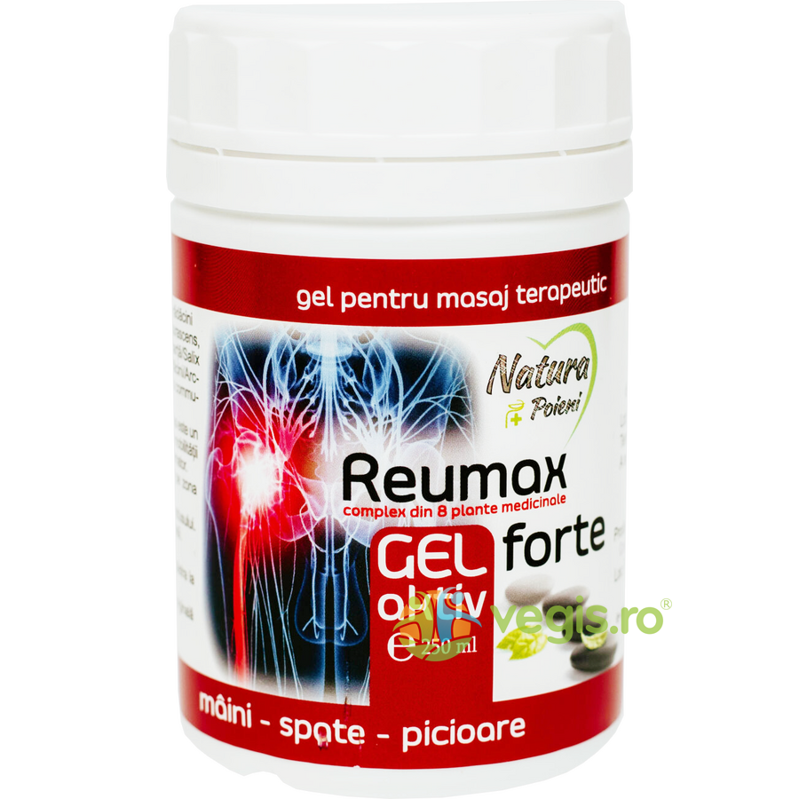 Oferte la Gel pentru Masaj Terapeutic Reumax Forte cu 8 Plante Medicinale 250ml