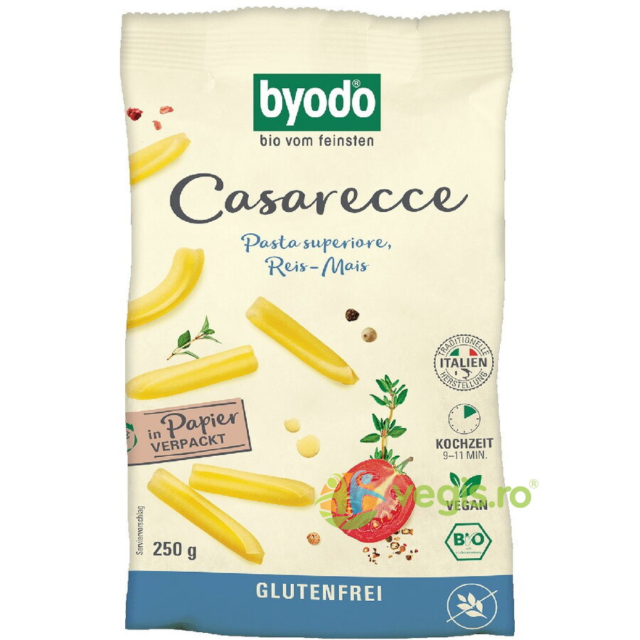 Oferte la Paste Casarecce din Porumb si Orez fara Gluten Ecologice/Bio 250g