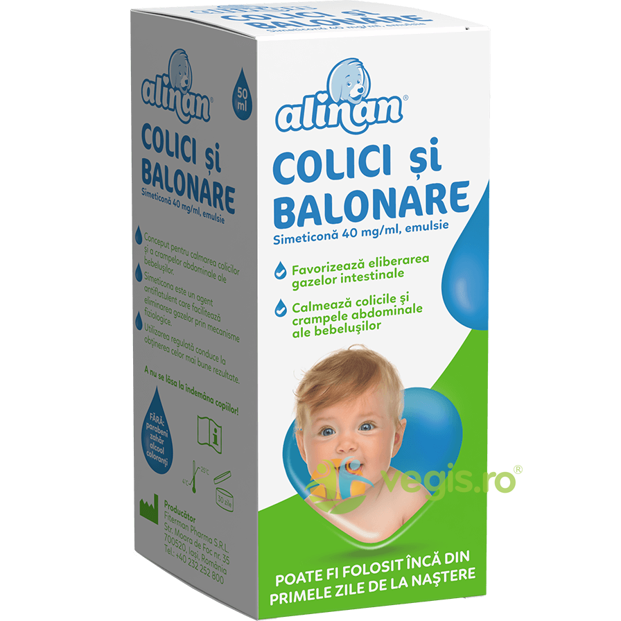 Oferte la Emulsie pentru Colici si Balonare Alinan 50ml