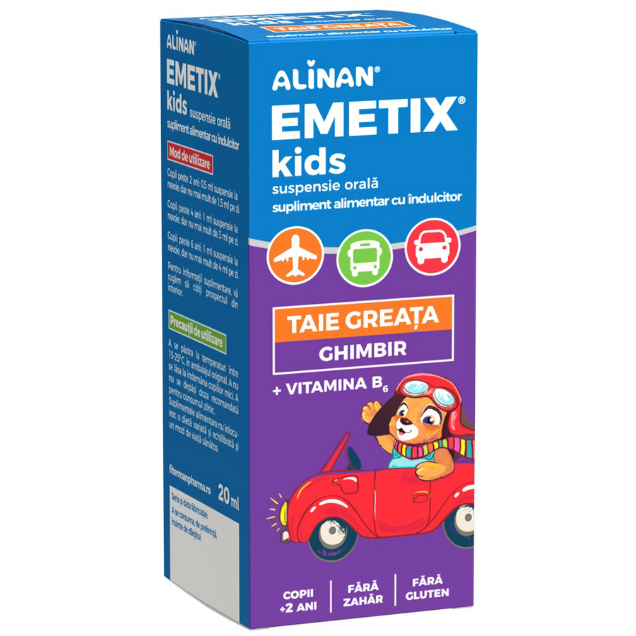 Oferte la Emetix Suspensie Orala pentru Copii Alinan 20ml