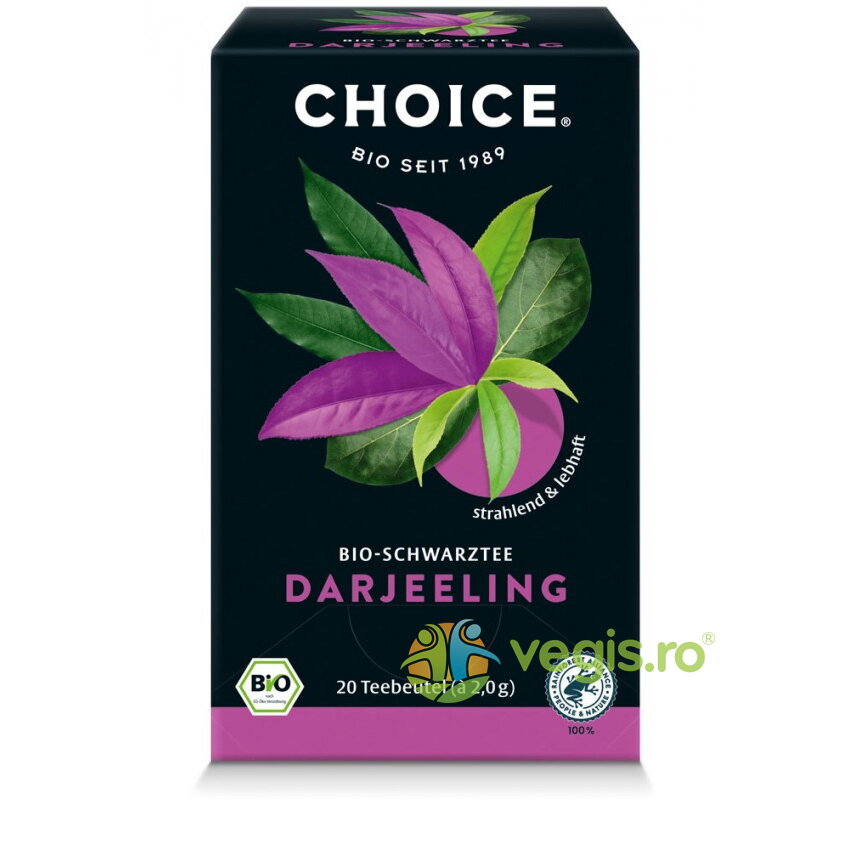 Oferte la Ceai Negru Darjeeling Ecologic/Bio 20dz