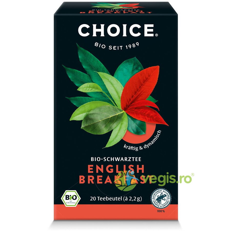 Oferte la Ceai Negru English Breakfast Ecologic/Bio 20dz