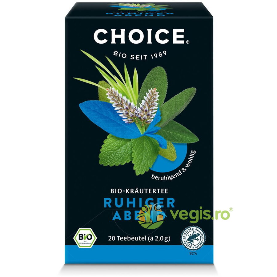Oferte la Ceai de Plante Seara Linistita Ecologic/Bio 20dz