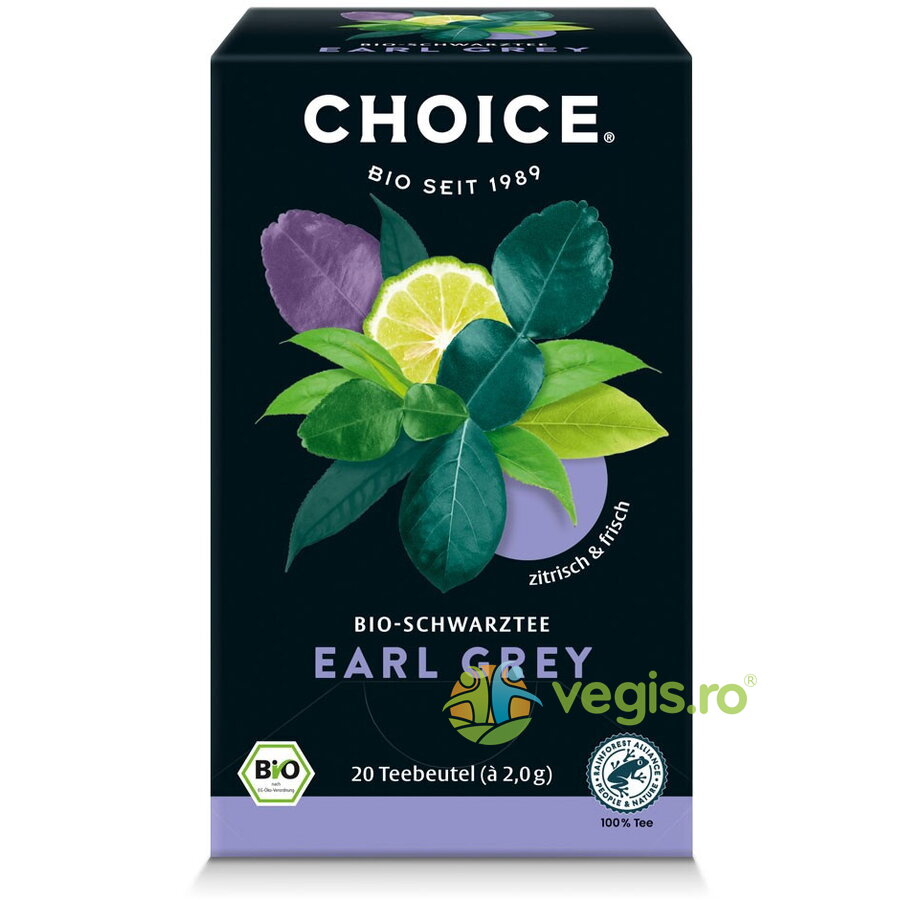 Oferte la Ceai Negru Earl Grey Ecologic/Bio 20dz