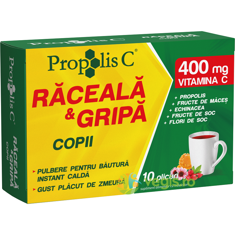 Oferte la Propolis C Raceala si Gripa pentru Copii 10dz