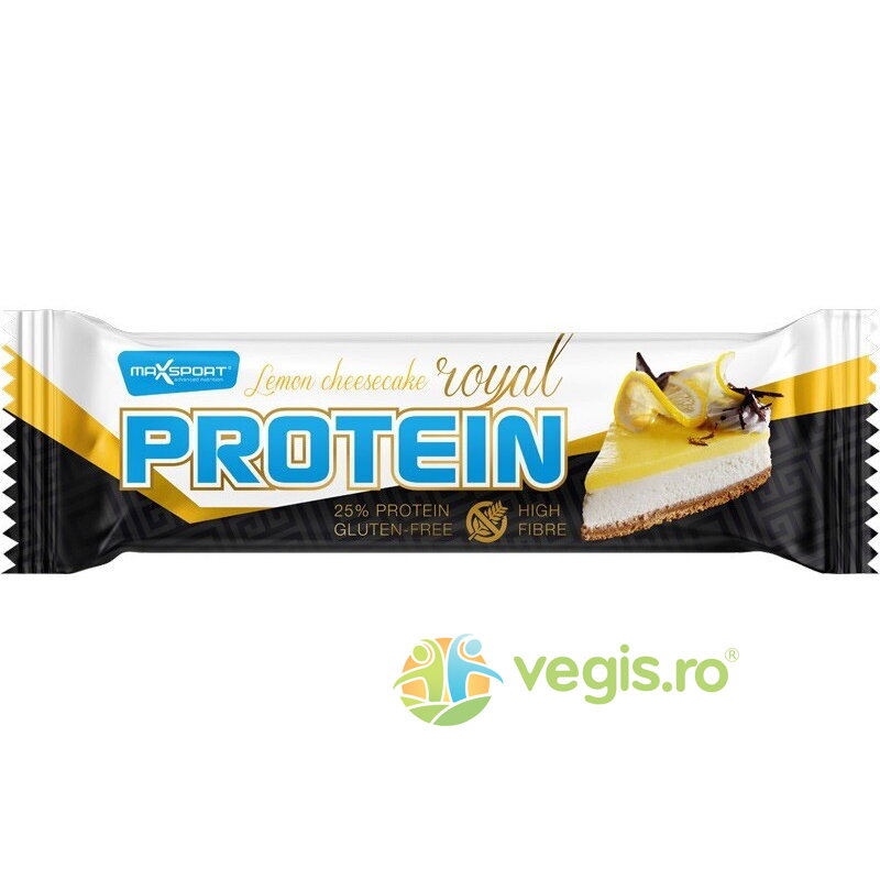 Oferte la Baton Proteic in Invelis Alb cu Aroma de Lamaie fara Gluten 60g