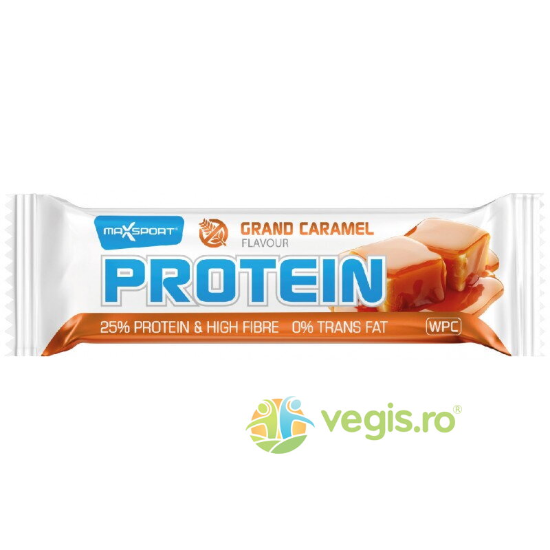 Oferte la Baton Proteic 25% Proteine fara Gluten Grand Caramel 60g