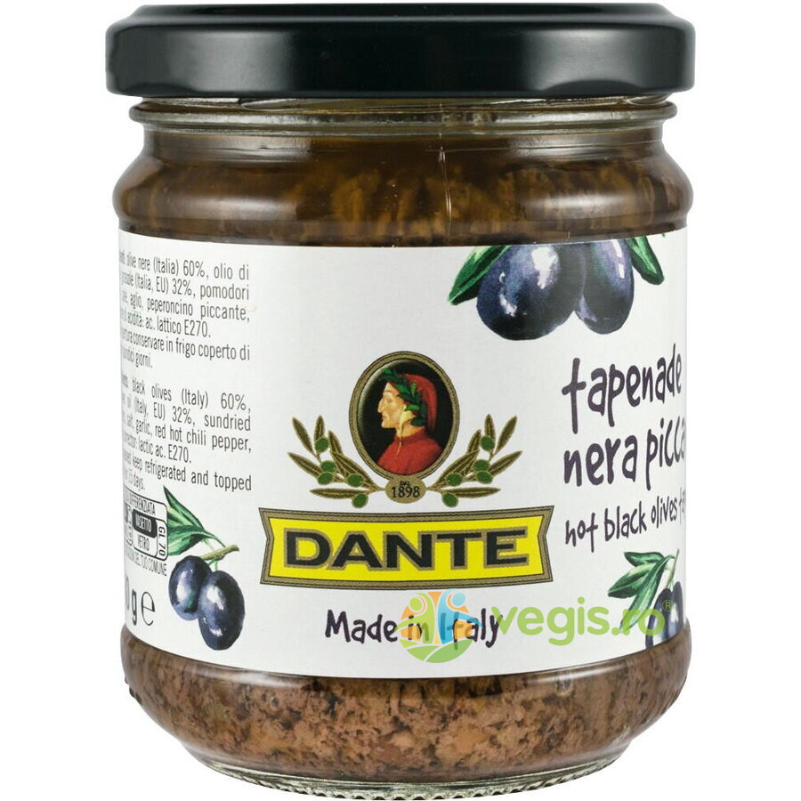 Oferte la Pasta din Masline Negre Picanta 180g