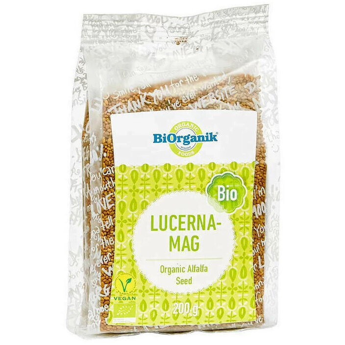 Oferte la Seminte de Lucerna (Alfafla) pentru Germinat Ecologice/Bio 200g