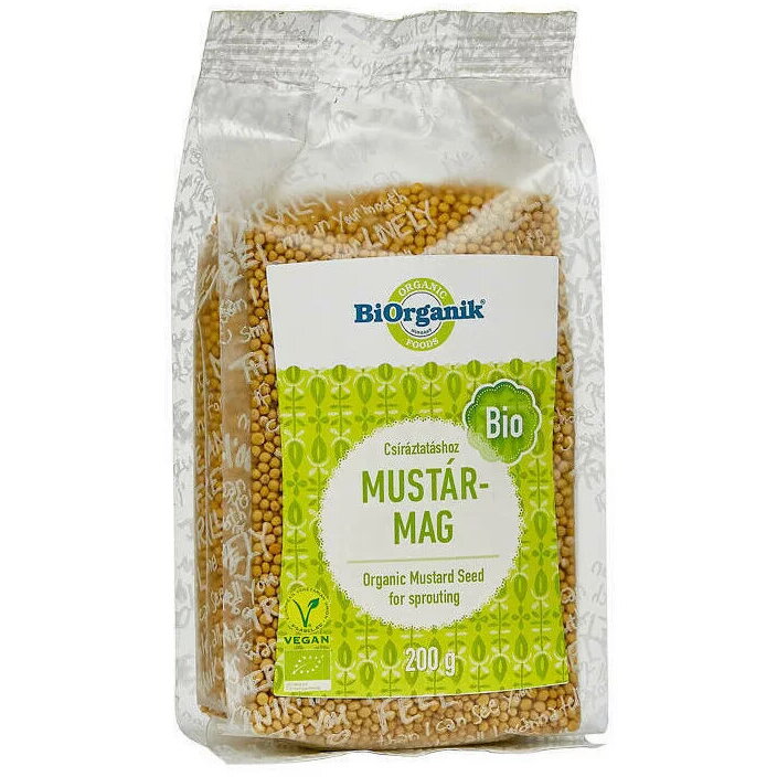 Oferte la Seminte de Mustar pentru Germinat Ecologice/Bio 200g