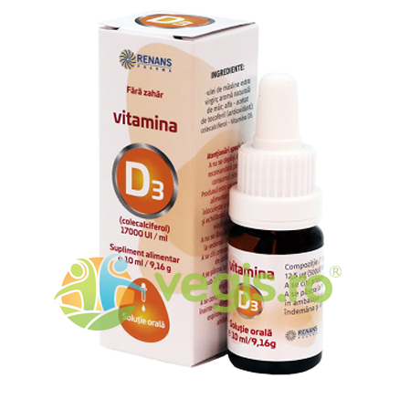 Oferte la Vitamina D3 1700UI/ml 10ml