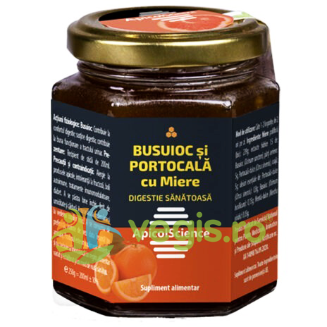 Oferte la Busuioc si Portocala cu Miere 200ml