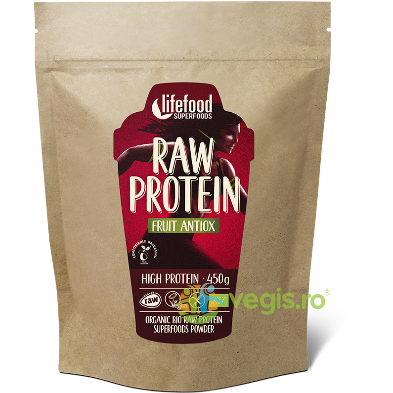 Oferte la Pudra Proteica Fruit Antiox Superfood Raw Ecologica/Bio 450g