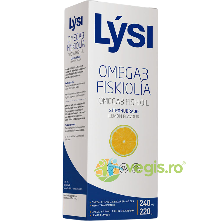 Oferte la Omega 3 cu Aroma de Lamaie 240ml