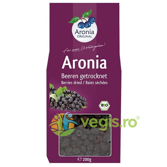 Oferte la Fructe de Aronia Uscate Ecologice/Bio 200g